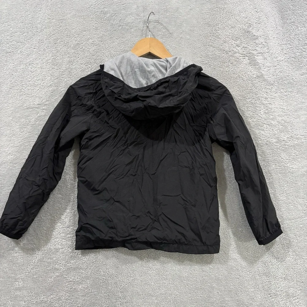 Old Navy Full Zip Jacket Boys Youth Small 6-7 Hooded Lined Lightweight Softshell